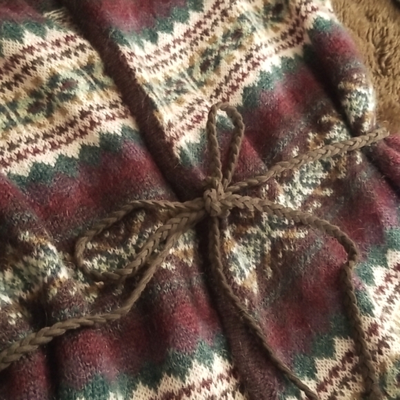 H&M L.O.G.G. Label of Grounded Goods Open Belted Cardigan - Size Small - Picture 7 of 14